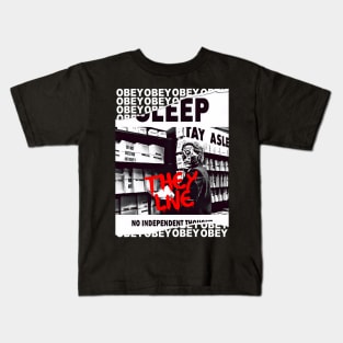 They Live OBEY Retro Cult Classic Horror Fan Design Kids T-Shirt